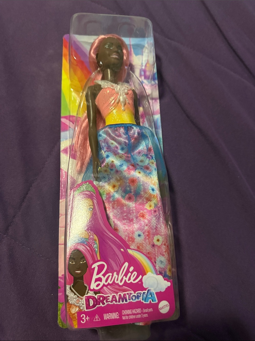 Barbie Dreamtopia Doll Pink Multicolor NWT